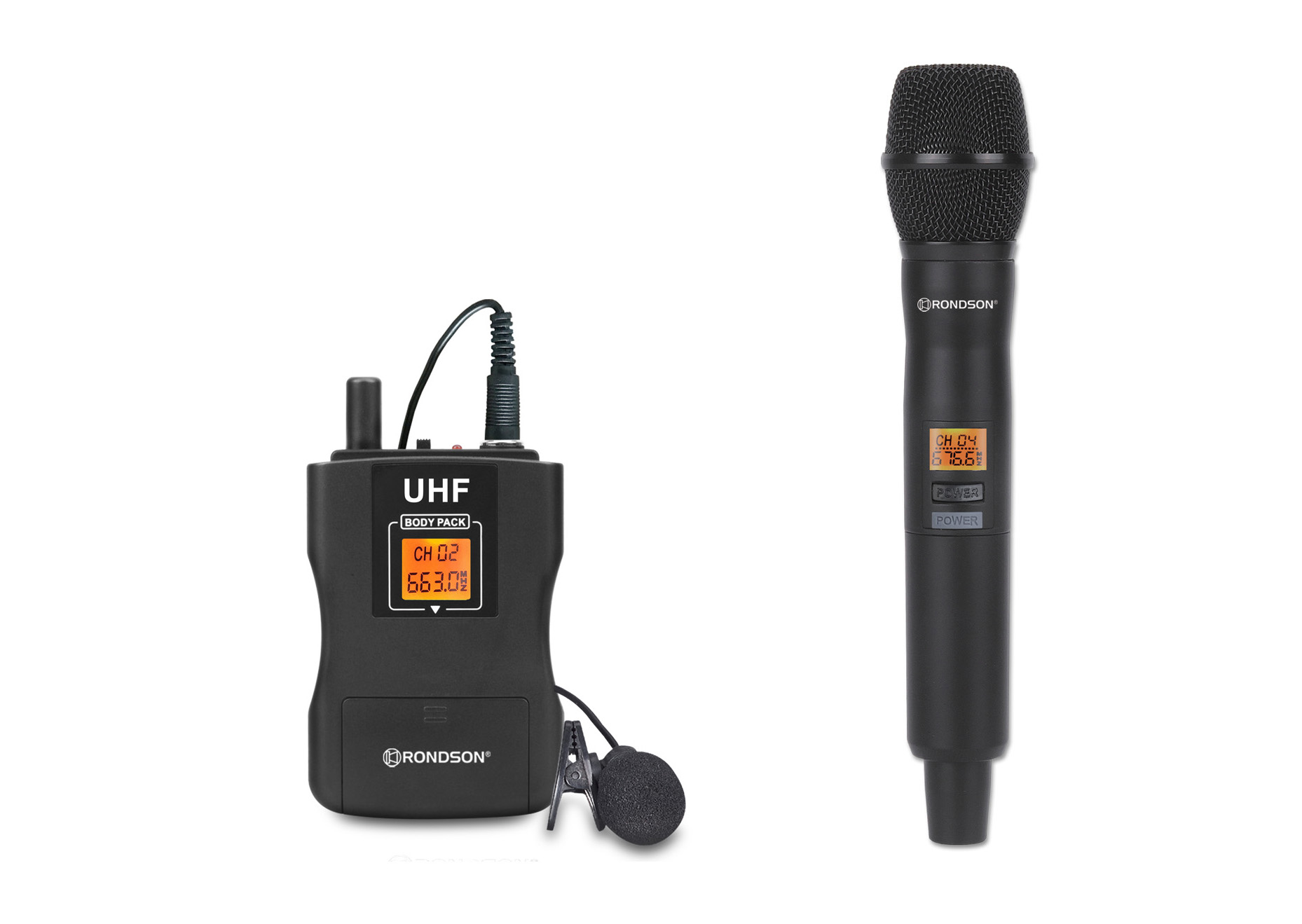 BE-10 handheld and lapel microphone